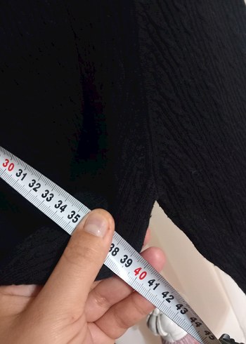 Kadın Lacivert Denim Tayt - Görsel 6