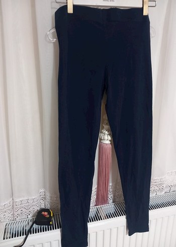 Kadın Lacivert Denim Tayt - Görsel 4