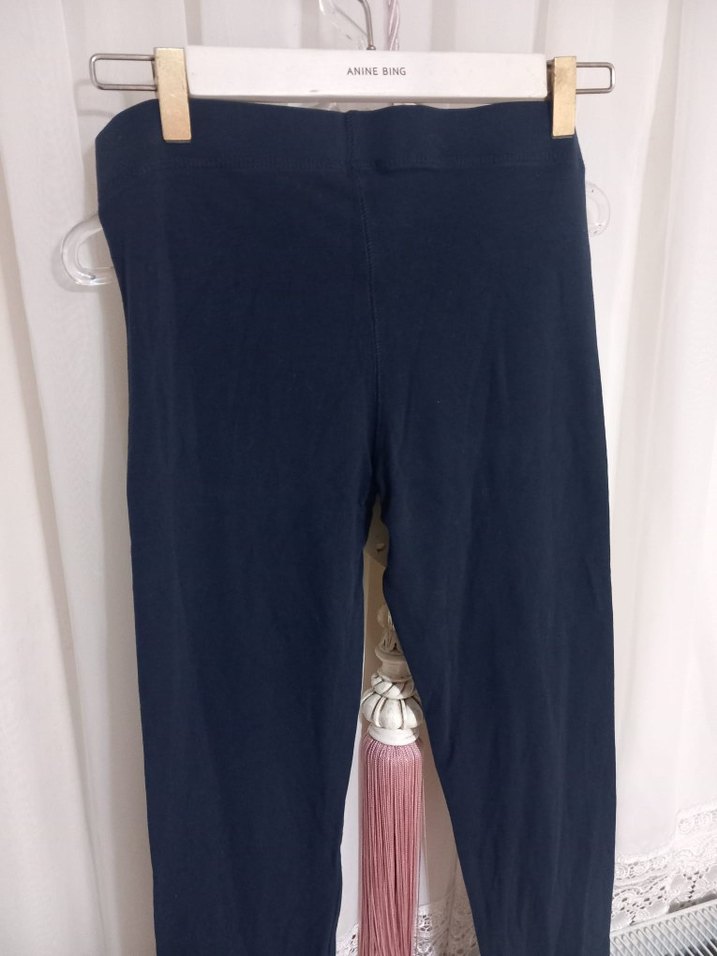 Kadın Lacivert Denim Tayt - Görsel 3