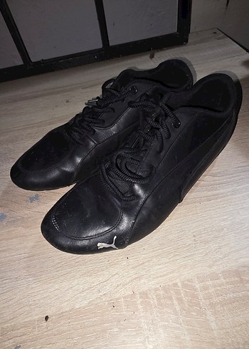 Puma Siyah Deri Sneaker