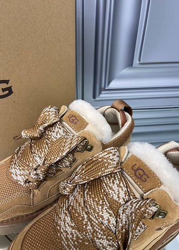 Ugg UGG Kadın Kahverengi Süet Platform Topuklu Bot