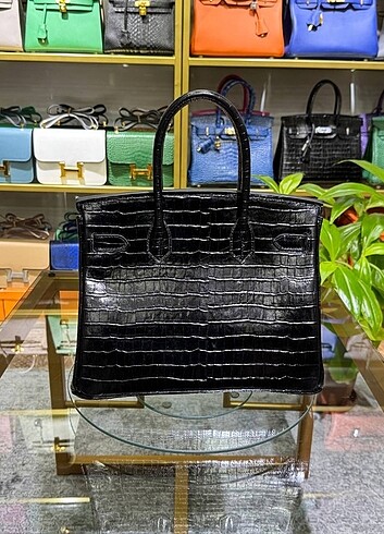 Beden siyah Renk Hermes Birkin Crocodile