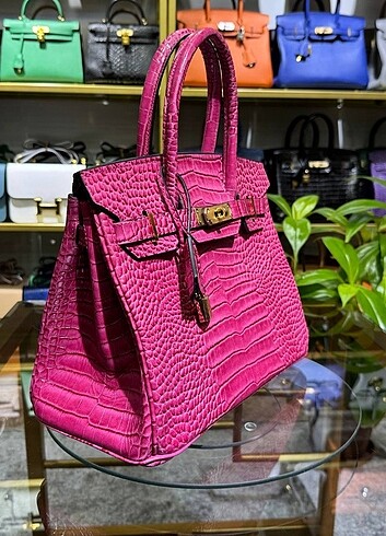 Hermes Birkin Crocodile 30 cm ???? Hakiki Deri İthal Aksesuarlı