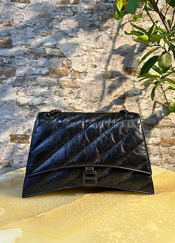Beden siyah Renk Balenciaga ???? Hakiki Deri İthal Aksesuarlı ????