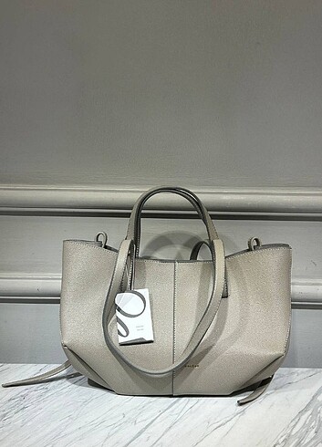 Pollini Polène Cyme Textured Bag 40x 30x 13cm