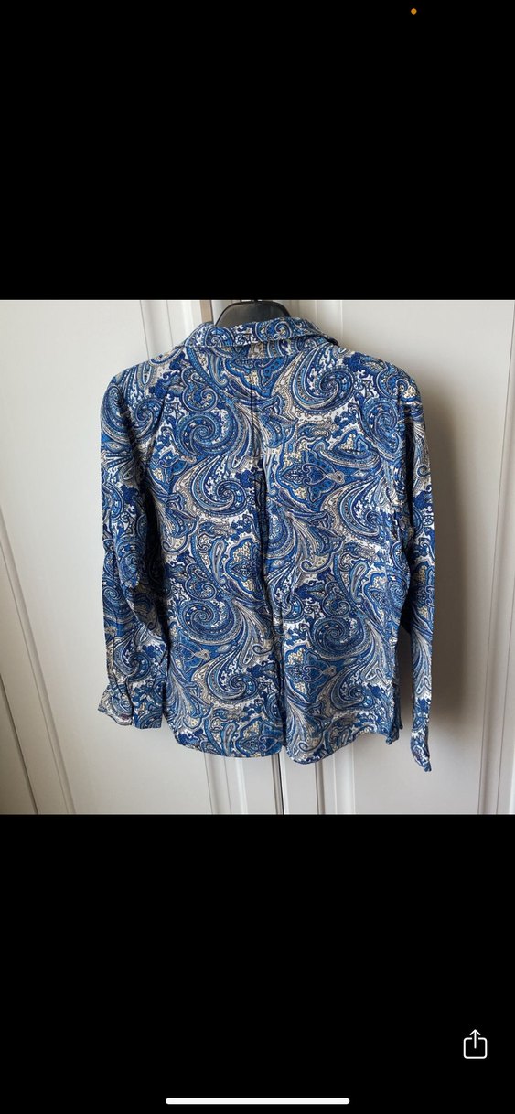 Bohem Uzun Kollu Düğmeli Gömlek - Görsel 3