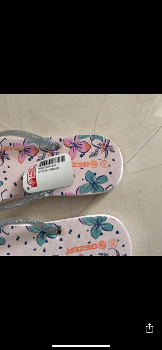 Renkli Kadın Terlikler, Velcro Bantlı - Görsel 3