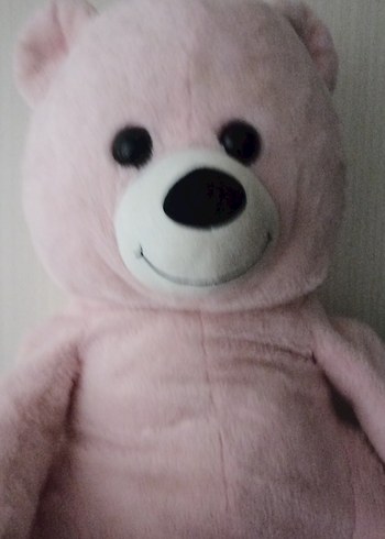 Pembe Peluş Ayıcık Oyuncak - Görsel 2