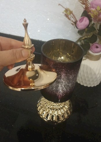 Bordo Kapaklı Altın Detaylı aksesuar buyuk - Görsel 4