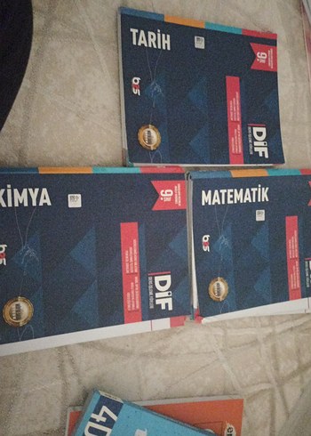 DİF Matematik, Kimya ve Tarih Soru Bankaları