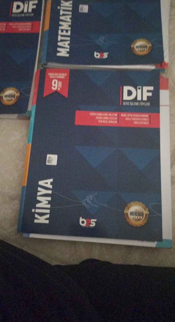 DİF Matematik, Kimya ve Tarih Soru Bankaları - Görsel 2