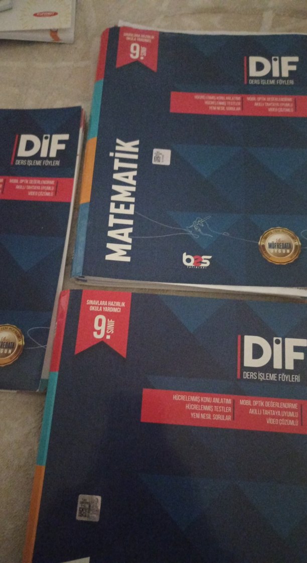 DİF Matematik, Kimya ve Tarih Soru Bankaları - Görsel 3