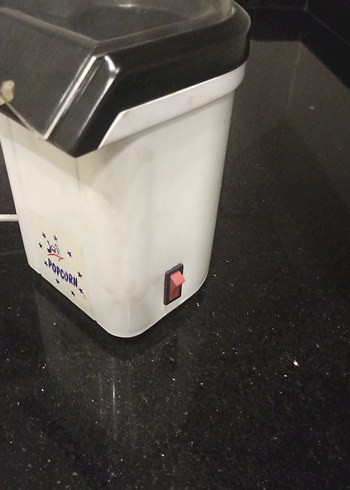 Beyaz Gri Mısır Patlatma Makinesi - Görsel 2