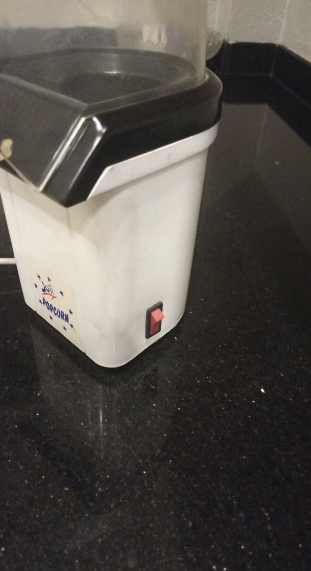 Beyaz Gri Mısır Patlatma Makinesi - Görsel 2