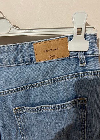 Colin's Mavi Baskılı Rahat Kesim Kadın Jean