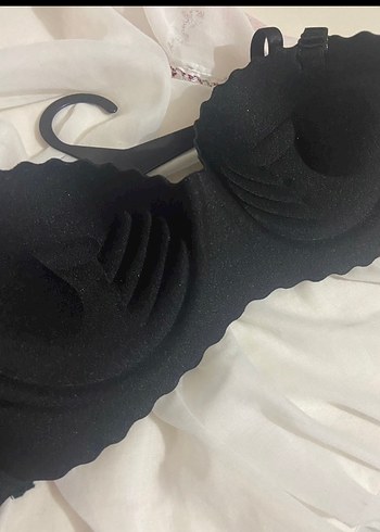 Diğer Siyah Gotik Midi Sütyen lazer kesim 80 beden