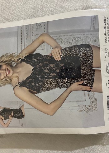 Leopar Desenli atlet şort takımı s/m beden - Görsel 7