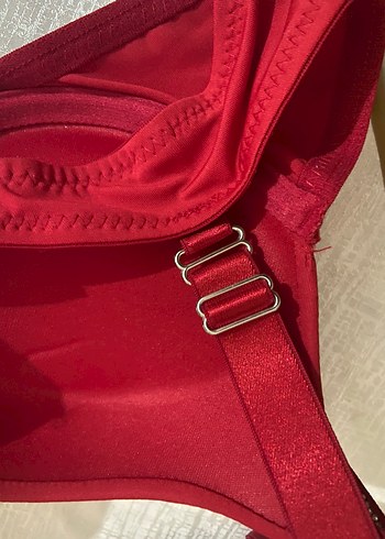Viktorias secret Kırmızı Sütyen Külot Takımı - Görsel 9