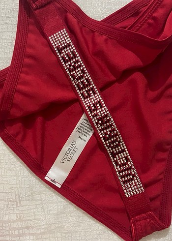 Viktorias secret Kırmızı Sütyen Külot Takımı - Görsel 5