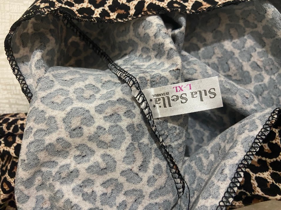 Sıla Sella Kadın Leopar Desenli Mini Pijama - Görsel 3