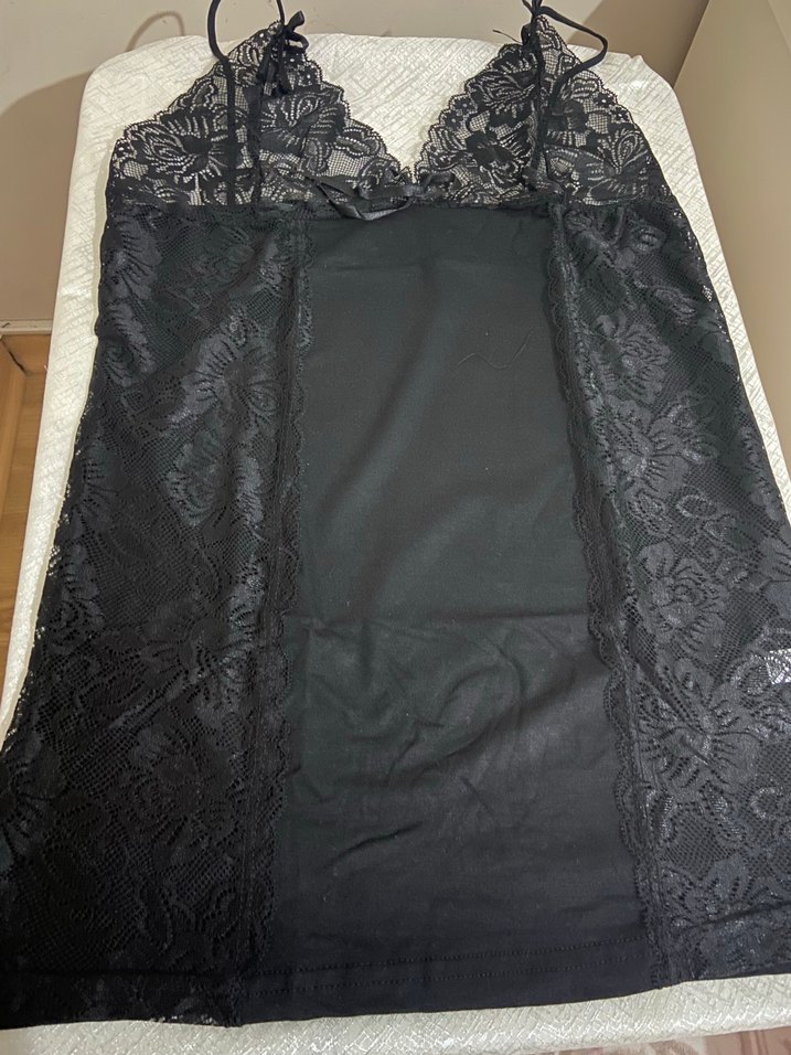 Siyah Dantel Detaylı Kadın İç Giyim - Görsel 2