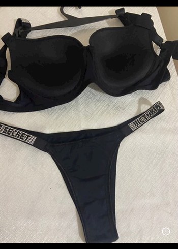 Victorias secret taşlı sütyen takımı - Görsel 4