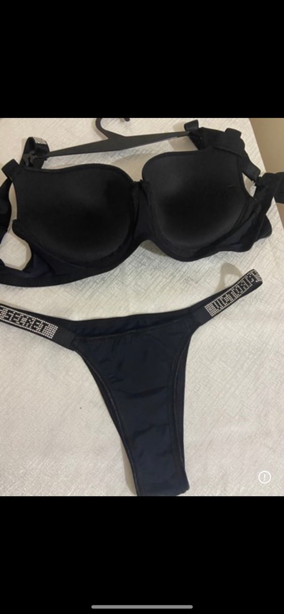 Victorias secret taşlı sütyen takımı - Görsel 4