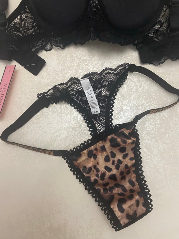 Leopar Desenli Victorias  secret Sütyen Takımı - Görsel 5
