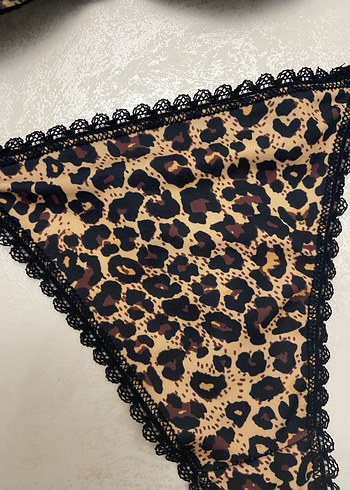 Leopar Desenli Sütyen takımı - Görsel 2