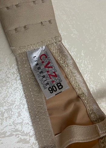 Bej Minimalist Sütyen - Görsel 8