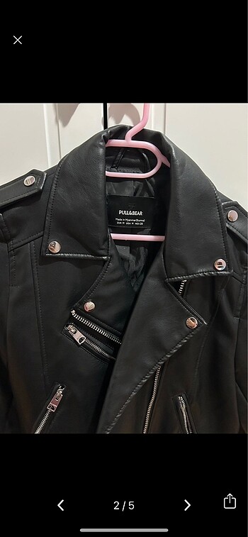 Pull and Bear Pb deri ceket