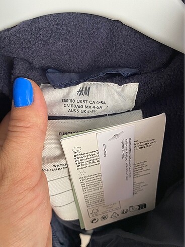 4 Yaş Beden H&M çocuk montu 4-5 yaş