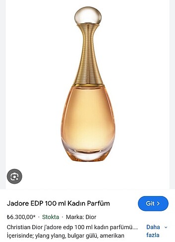 Christian Dior J'adore 100 ml Edp. Kadin parfüm 