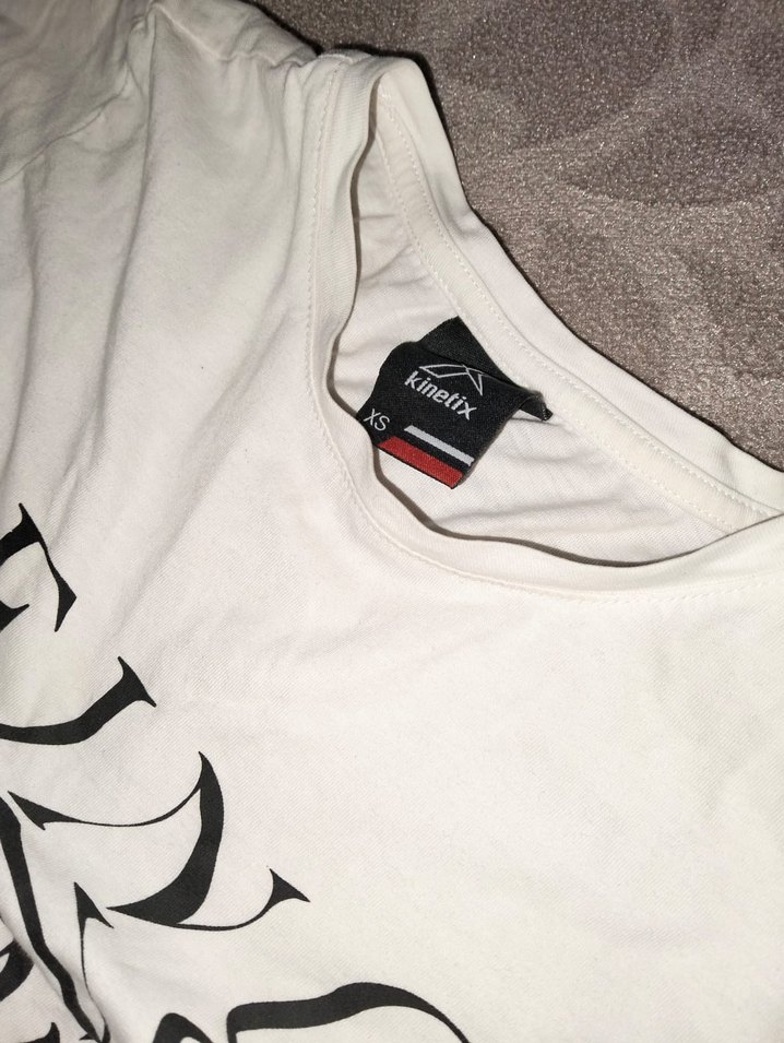 kinetix beyaz tişört - Görsel 2
