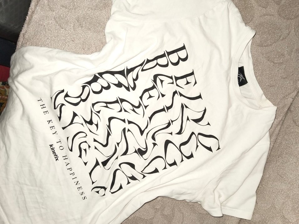 kinetix beyaz tişört - Görsel 3