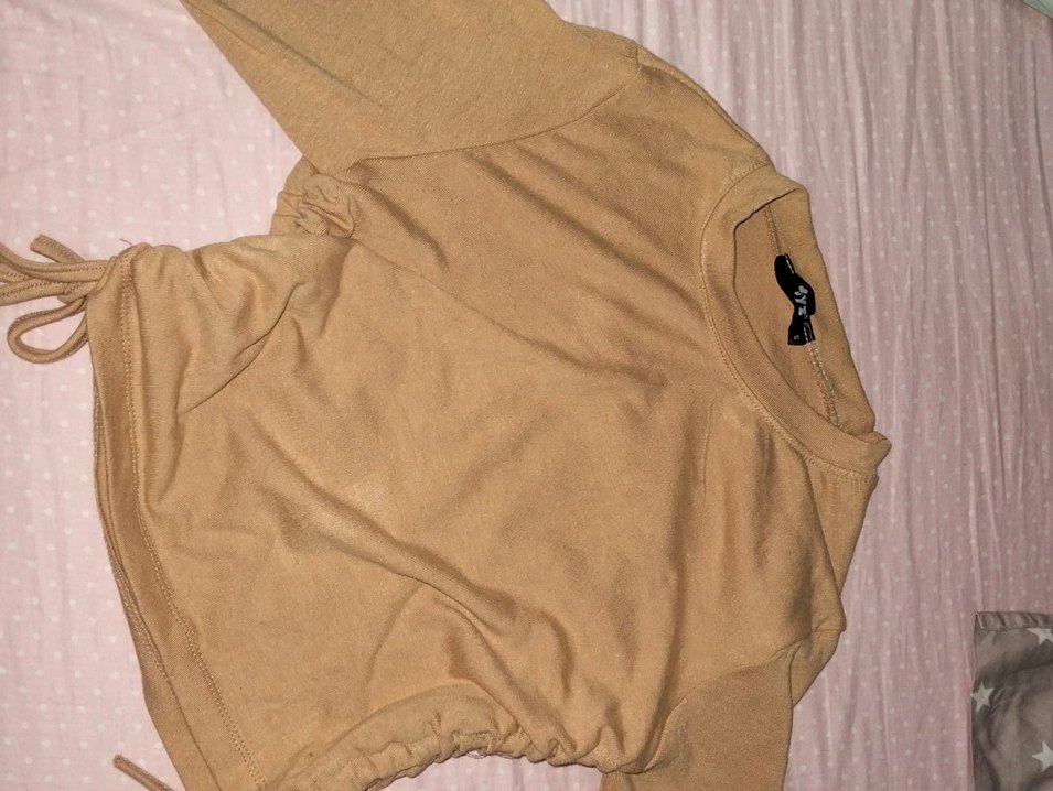 ten rengi yumuşak body alt tarafı büzgülü - Görsel 2