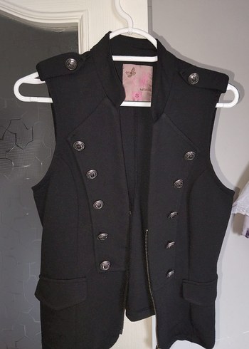 koton military blazer stil ceket yelek - Görsel 3