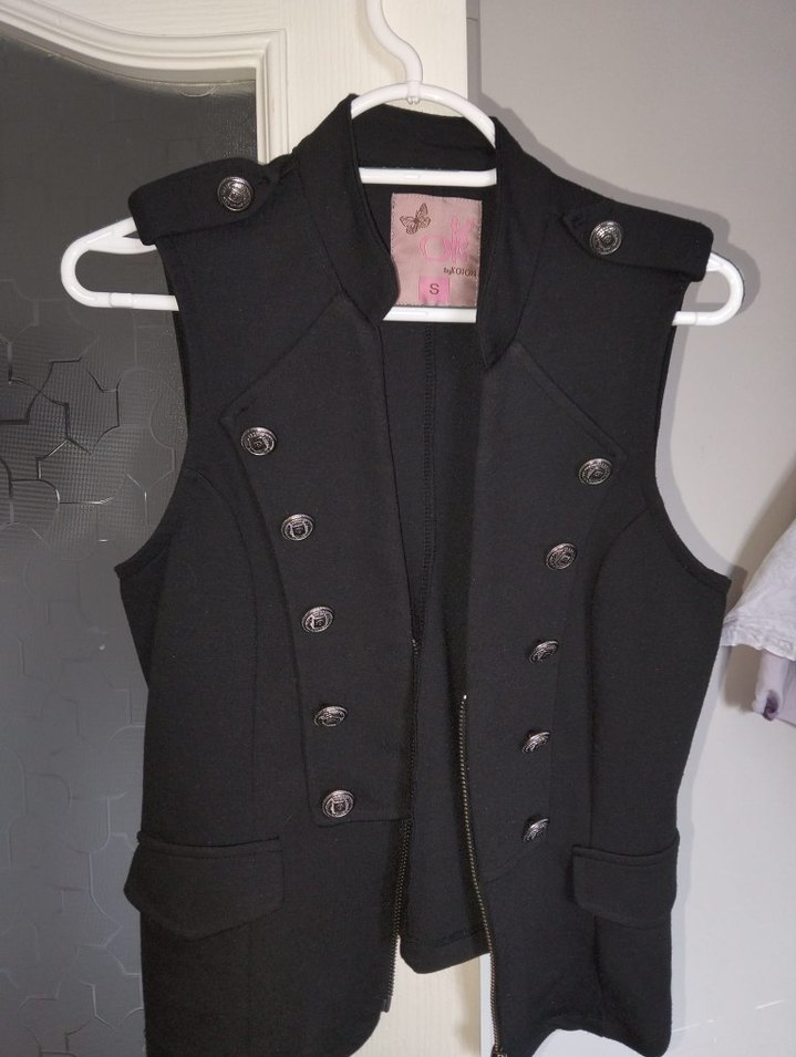 koton military blazer stil ceket yelek - Görsel 3