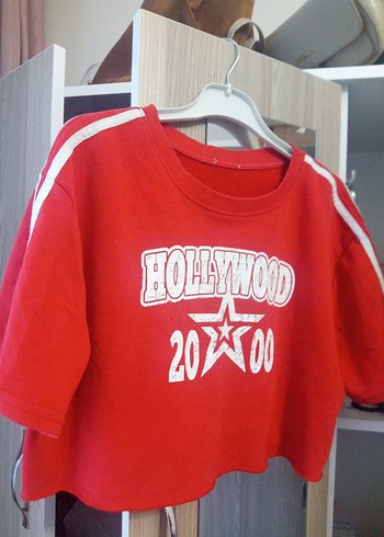 Hollywood crop sweat - Görsel 2