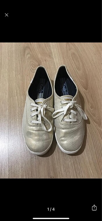 Keds gold simli ayakkabı