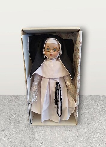 Beden Rahibe Porselen Bebek Sister Mary