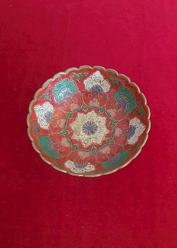 Mine İşçilikli Pirinç Kase - Görsel 8