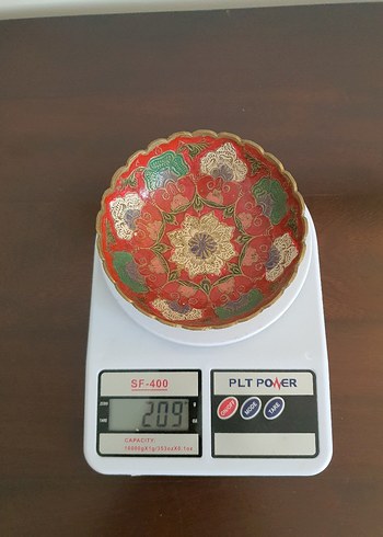 Mine İşçilikli Pirinç Kase - Görsel 4