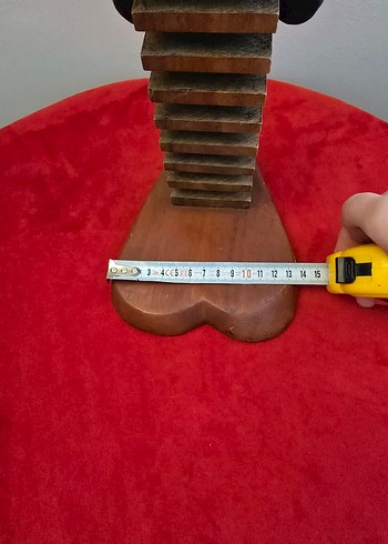 El Oyma Ahşap CD Standı - Görsel 6