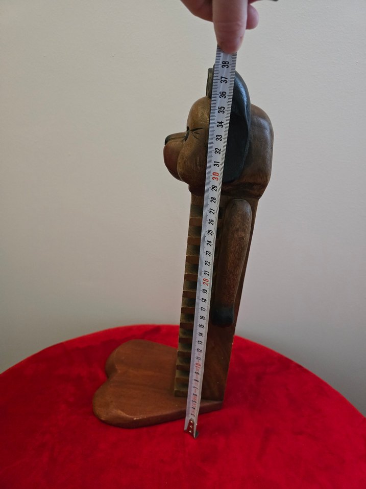 El Oyma Ahşap CD Standı - Görsel 5