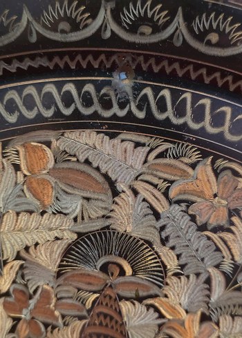 Bakır Duvar Tabağı 34 Cm - Görsel 4