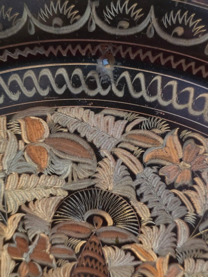 Bakır Duvar Tabağı 34 Cm - Görsel 4