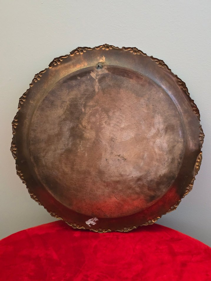 Bakır Duvar Tabağı 34 Cm - Görsel 2