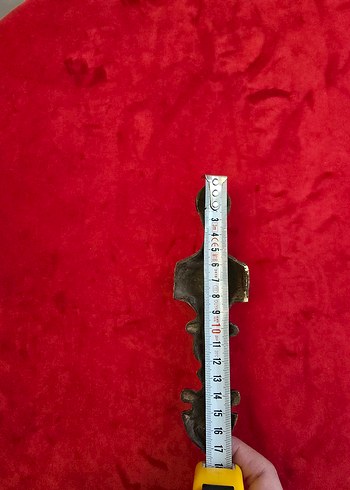 Vintage Pirinç Perdelik / Askı - Görsel 5