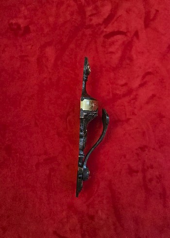 Vintage Pirinç Perdelik / Askı - Görsel 3